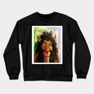 Scar from Lion King Crewneck Sweatshirt